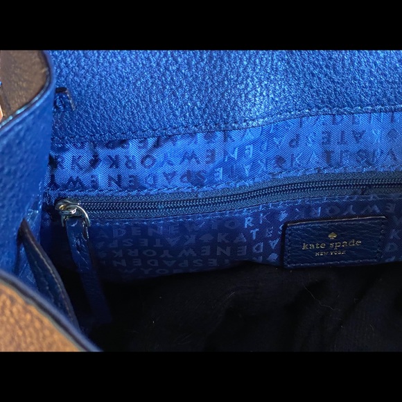 kate spade New York blue leather backpack main image 15